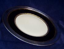 Silver Rimmed Cake Plate
