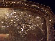 Dragon Motif with Ring Matt Background