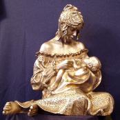 A Mother's Song593 oz Sculpture